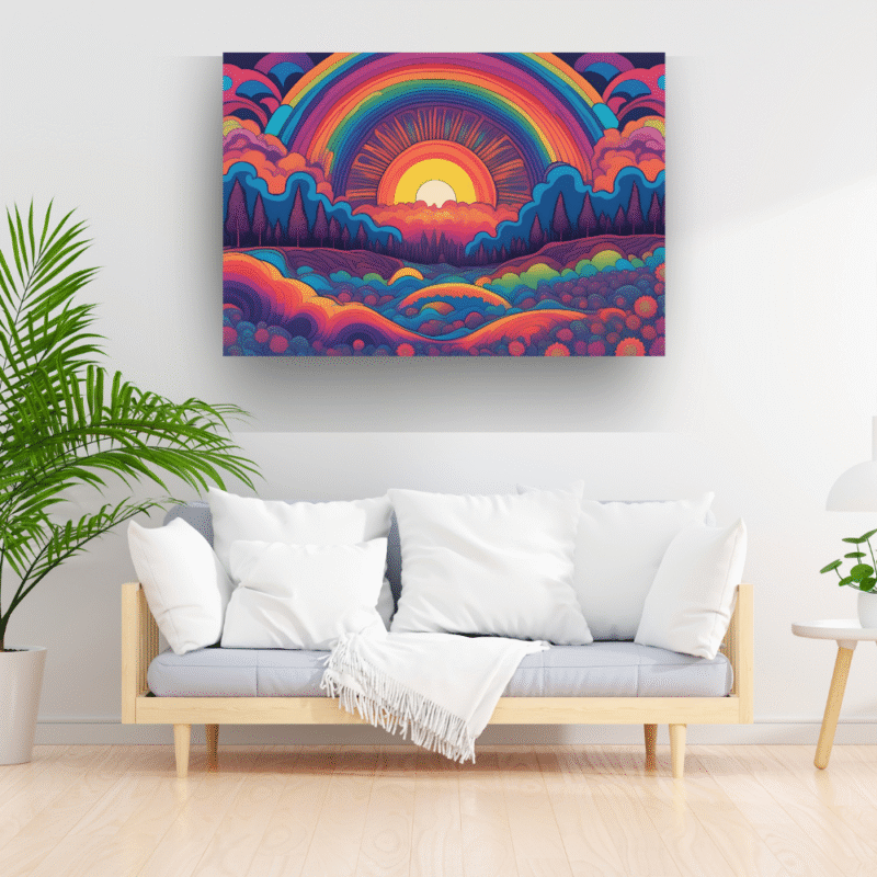 Electric Awakening - Canvas Wall Art - Image 6