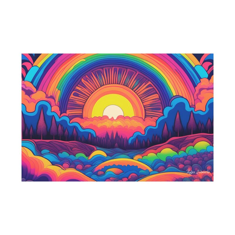 Electric Awakening - Canvas Wall Art - Image 8
