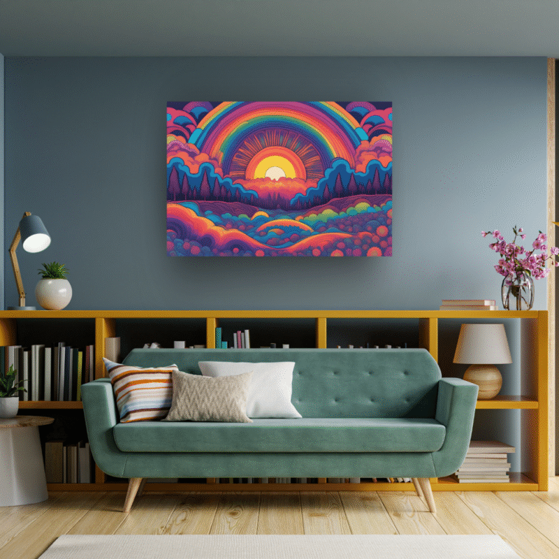 Electric Awakening - Canvas Wall Art - Image 3