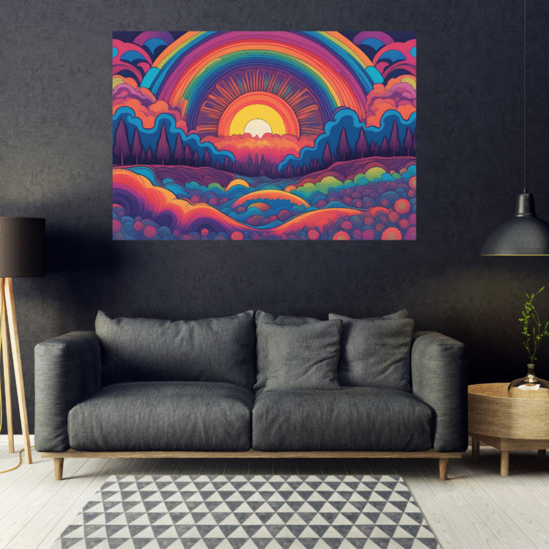 Electric Awakening - Canvas Wall Art - Image 5