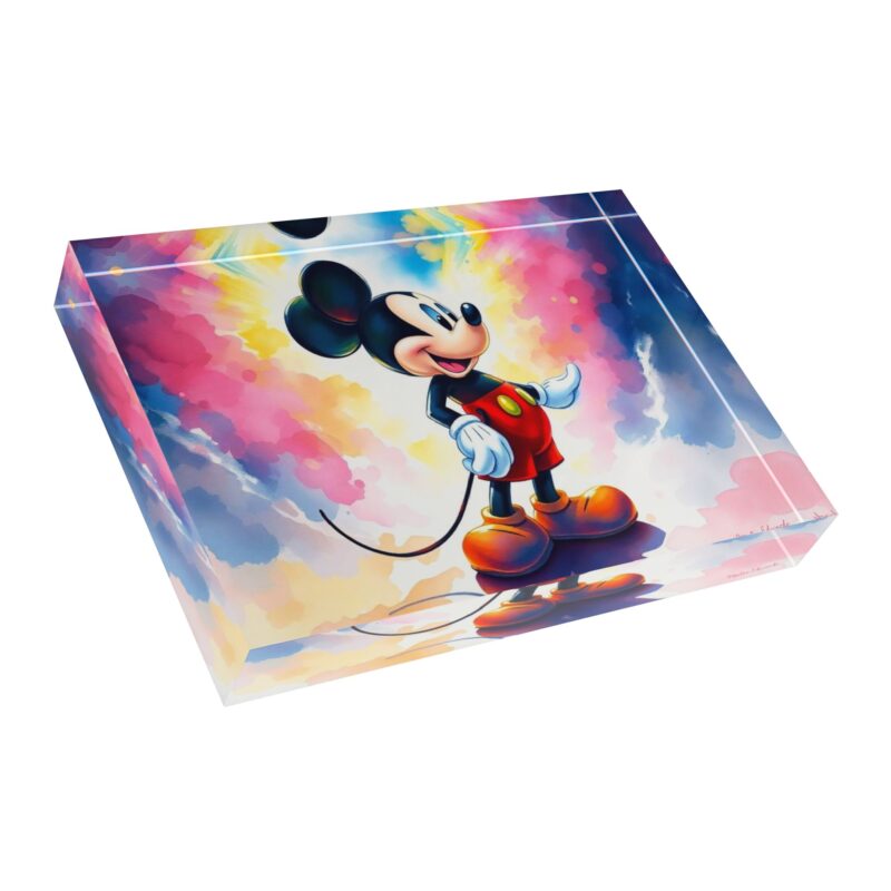 Classic Magic Mouse Acrylic Photo Block - Image 3