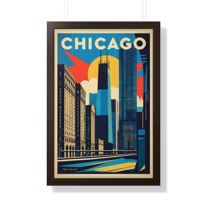 Windy City Heights - Chicago Skyline Fine Art Print - Image 2