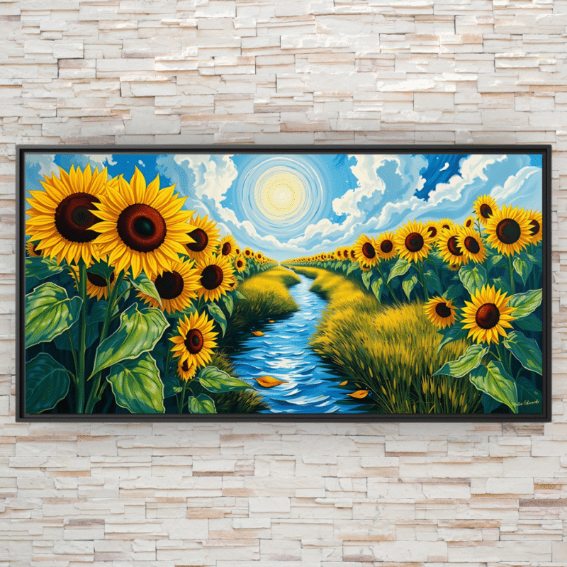 Where Hope Goes To Drink Framed Canvas Art - Image 2