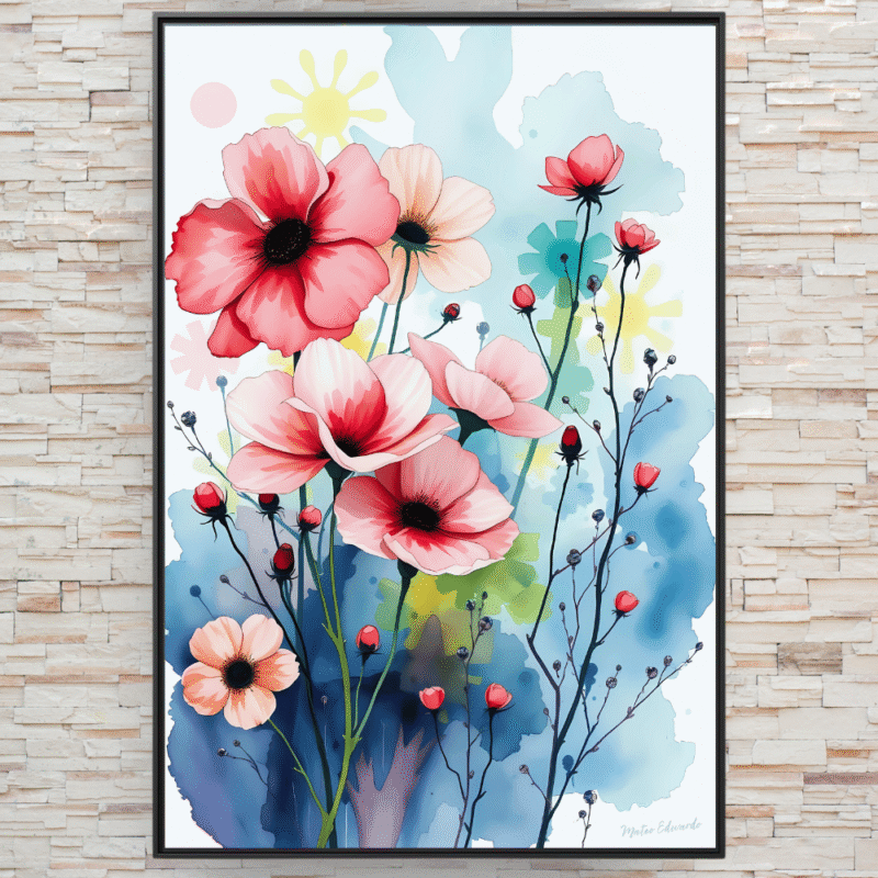 What Morning Smells Like Framed Canvas Art - Image 2