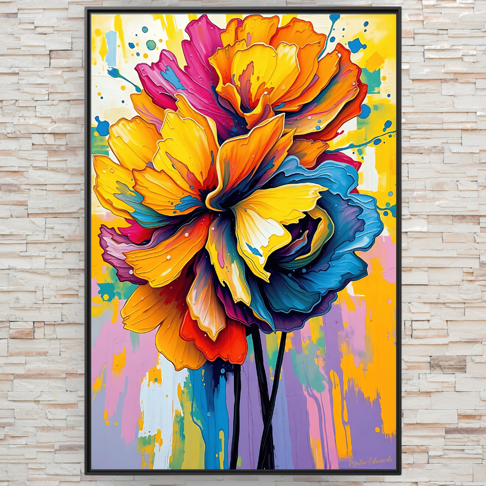When Colors Refuse To Behave Framed Canvas Art - Image 2