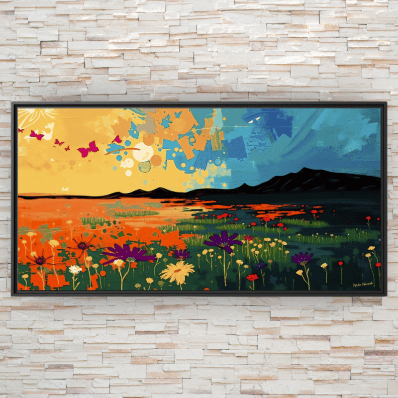 When Dreams Spill Into Reality Framed Canvas Art - Image 2
