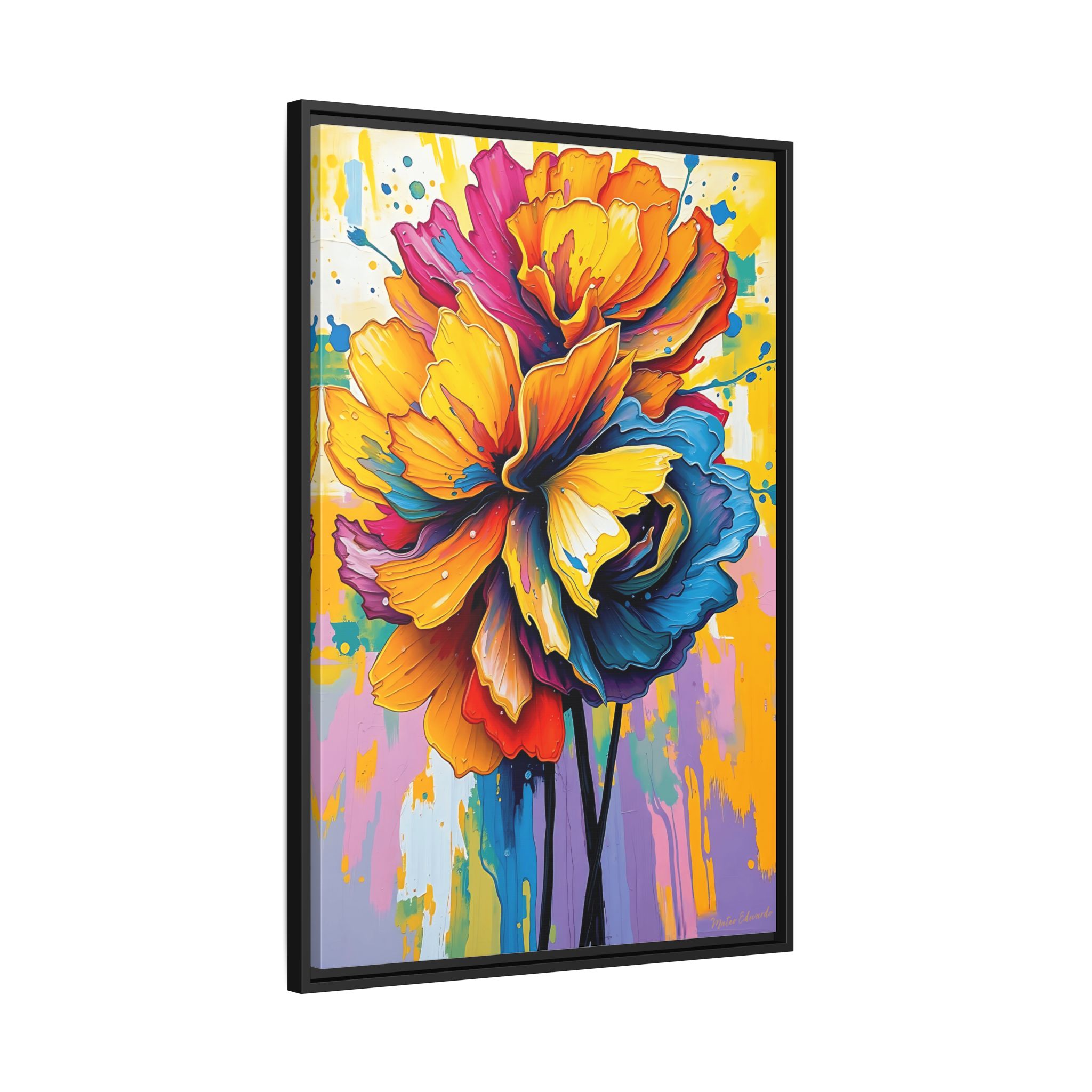 When Colors Refuse To Behave Framed Canvas Art