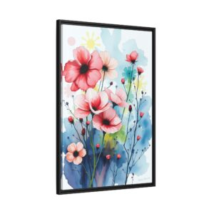 What Morning Smells Like Framed Canvas Art