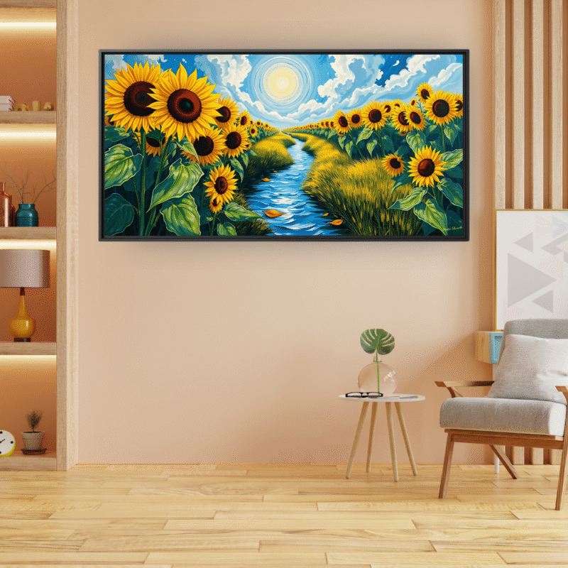 Where Hope Goes To Drink Framed Canvas Art - Image 6