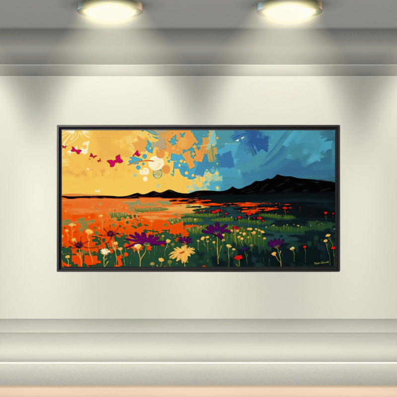When Dreams Spill Into Reality Framed Canvas Art - Image 4