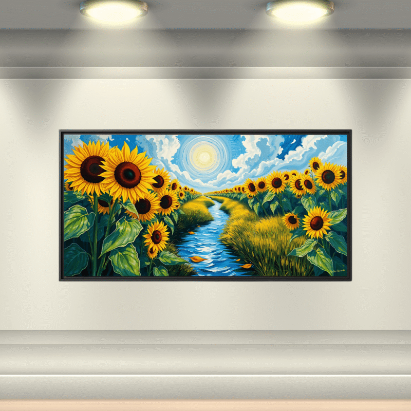 Where Hope Goes To Drink Framed Canvas Art - Image 4