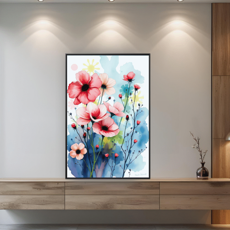 What Morning Smells Like Framed Canvas Art - Image 4