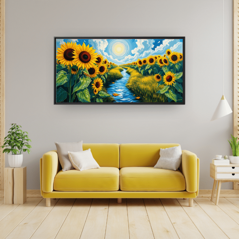 Where Hope Goes To Drink Framed Canvas Art - Image 5