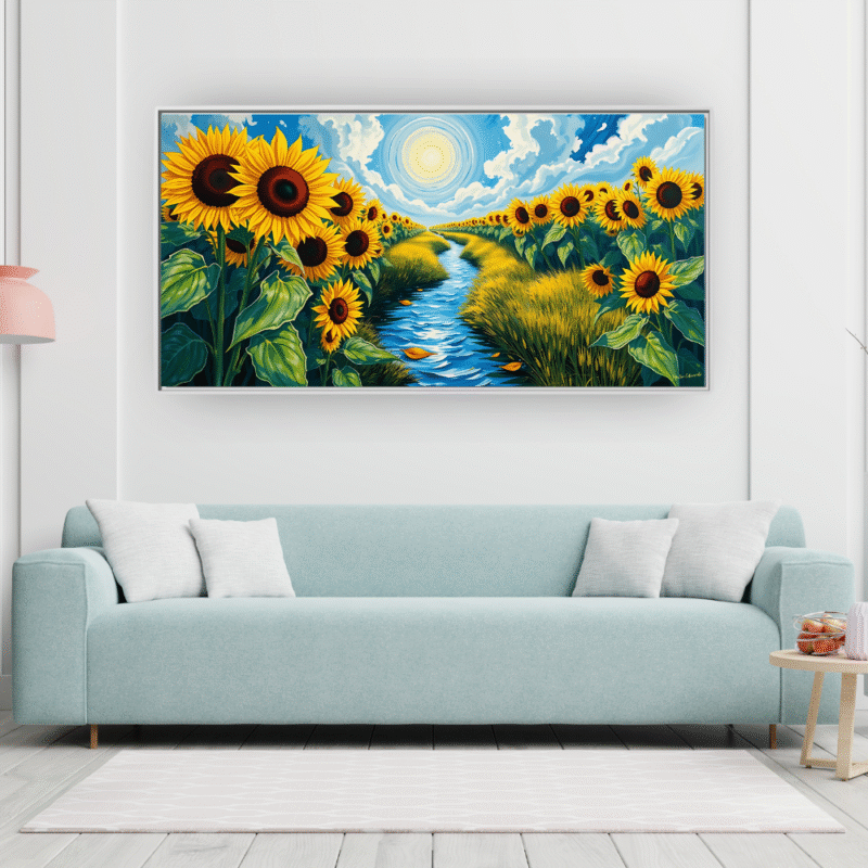 Where Hope Goes To Drink Framed Canvas Art - Image 3