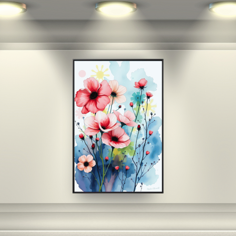 What Morning Smells Like Framed Canvas Art - Image 6