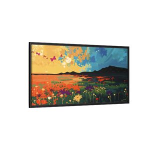 When Dreams Spill Into Reality Framed Canvas Art