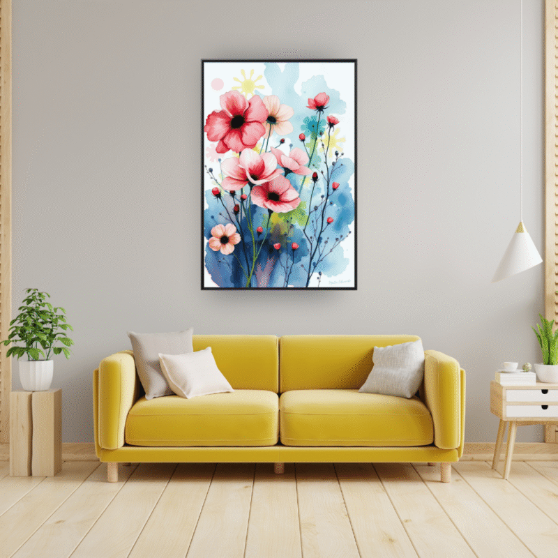 What Morning Smells Like Framed Canvas Art - Image 7