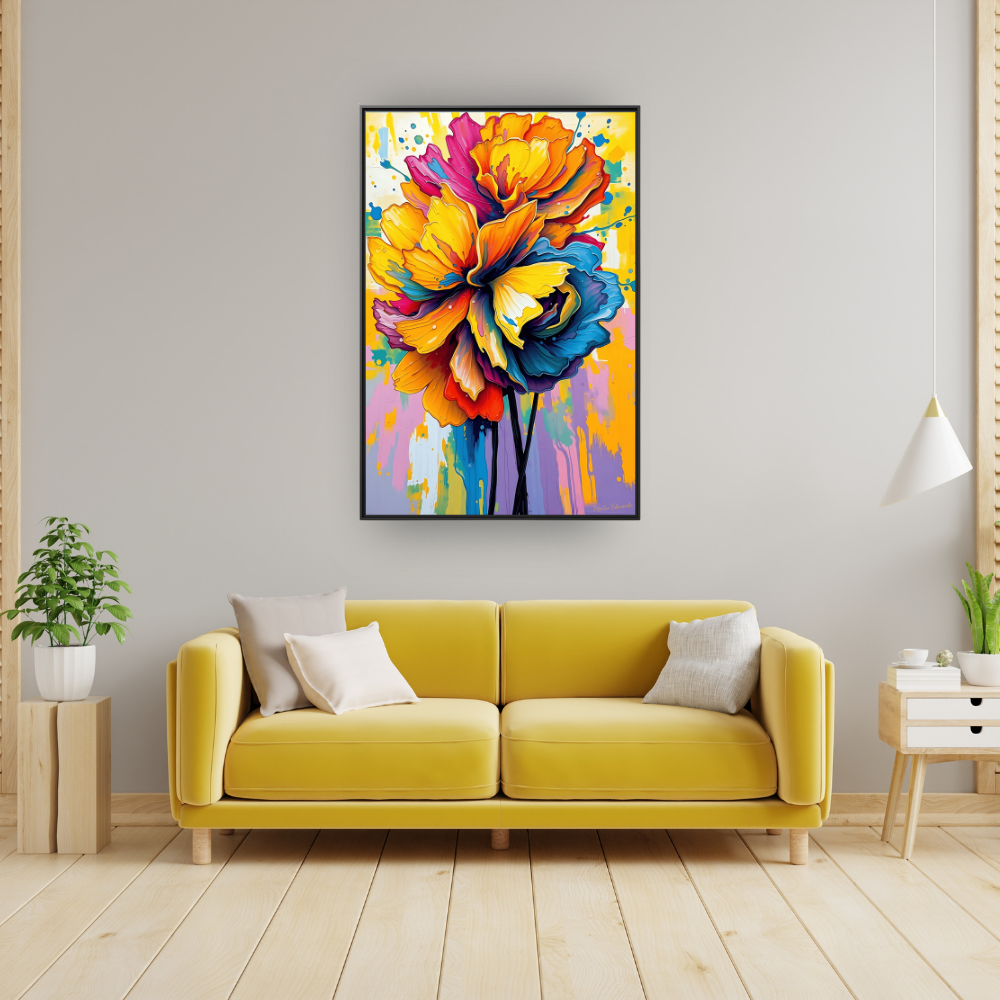 When Colors Refuse To Behave Framed Canvas Art - Image 7